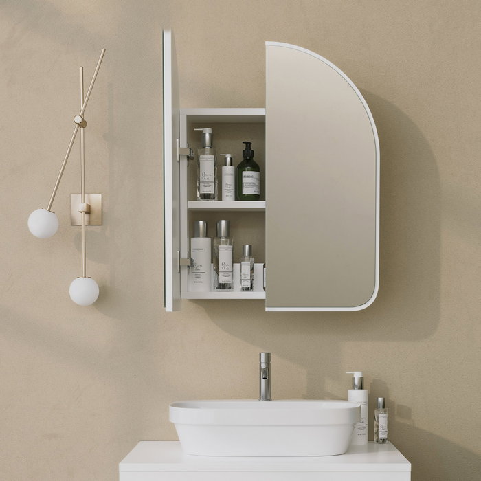 Hanah Home Mueble de Baño Hope - Blanco, 12x45x50 cm